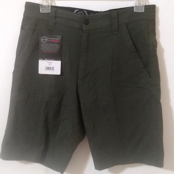WRANGLER ALL TERRAIN ARMY GREEN UTILITY SHORTS SIZE 30 NWT - Picture 7 of 8